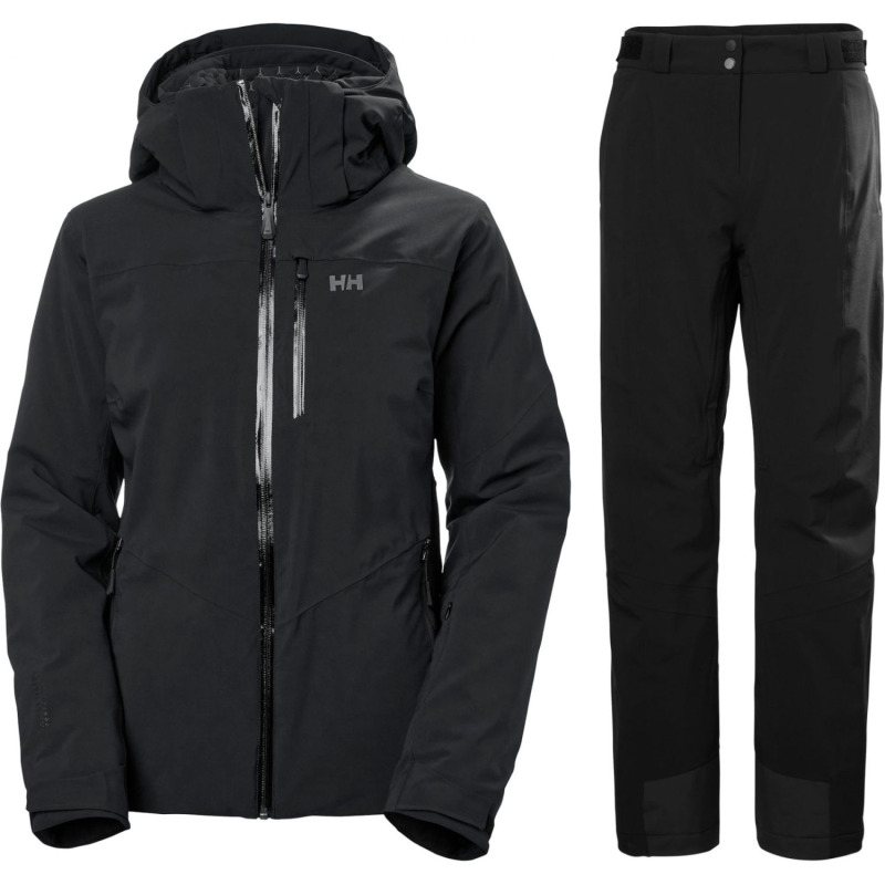 Helly Hansen Alphelia Lyžařská sada, dámská, černá