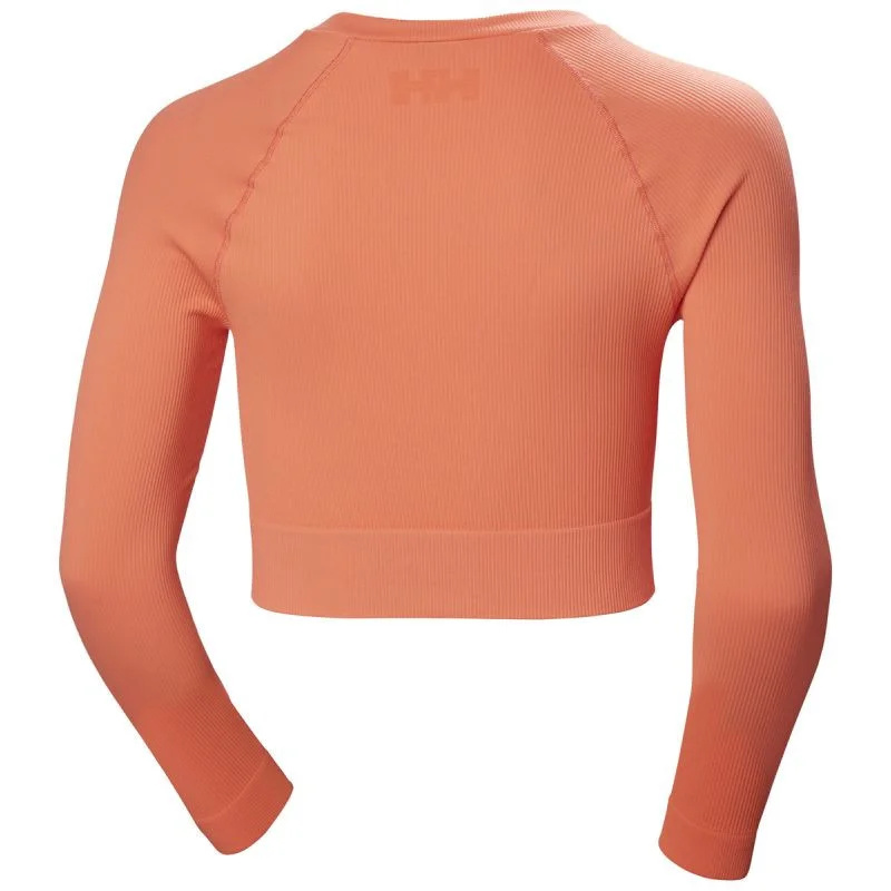 Dámské bezešvé tričko Allure Seamless Crop Top Ls W 53939 284 - Helly Hansen L