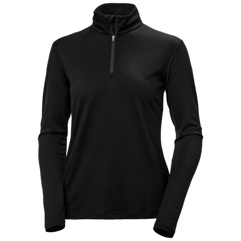 Helly Hansen HH Merino 1/2 Zip, dámská, černá