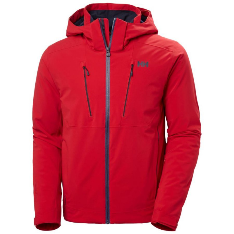 Helly Hansen Alpha 4.0, lyžařská bunda, pánská, červená