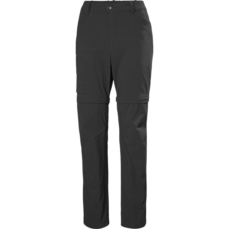 Helly Hansen W Elv Light Zip Off, outdoor kalhoty, dámské, šedé