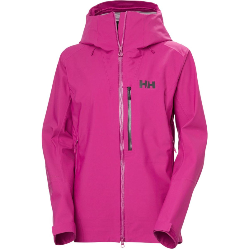 Helly Hansen Verglas Backcountry, skořepinová bunda, dámské, růžová