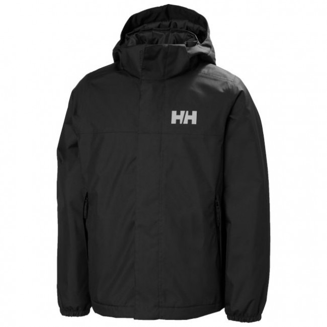 Helly Hansen Vancouver, bunda do deště, juniorské, černá