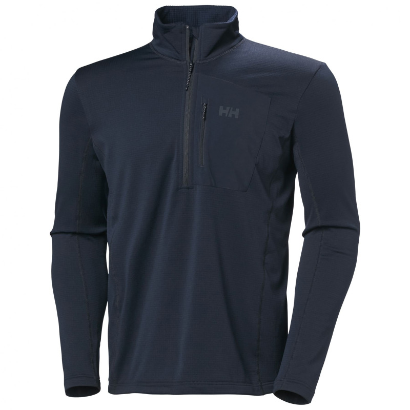 Helly Hansen Versalite 1/2 Zip, pánská fleecová mikina, navy
