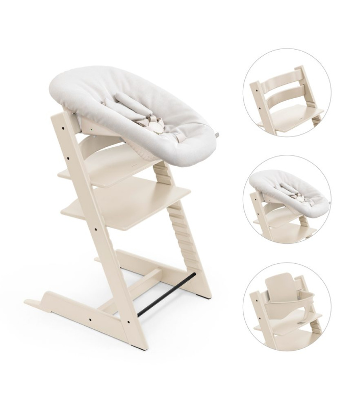 STOKKE® Tripp Trapp® + novorozenecká sada + Baby set zvýhodněná sada - Vanilla White