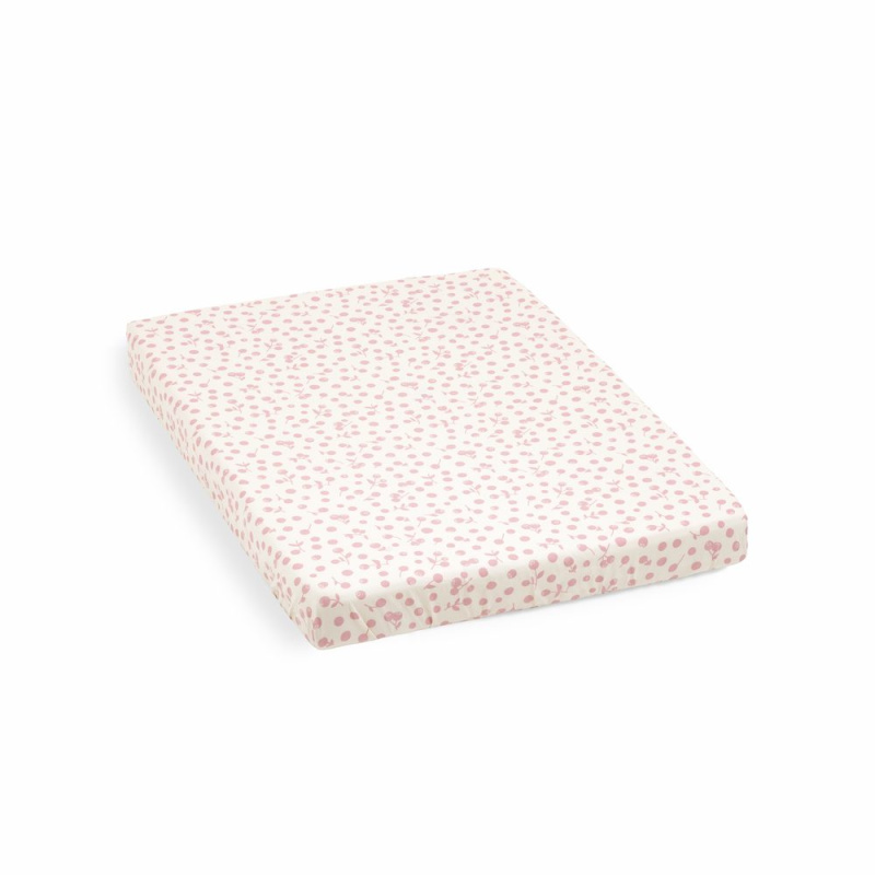 STOKKE® Nighti™ Mini bavlněné prostěradlo 60x80 cm - Wild Rose