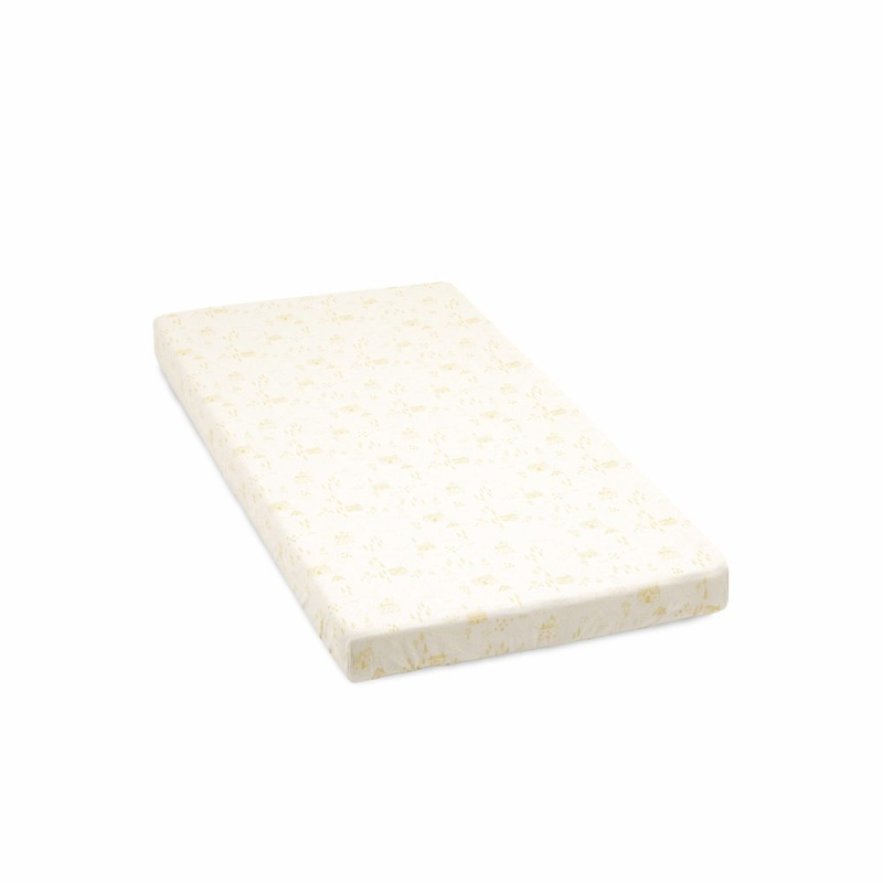 STOKKE® Nighti™ bavlněné prostěradlo 60x120 cm - Sunset Yellow Map