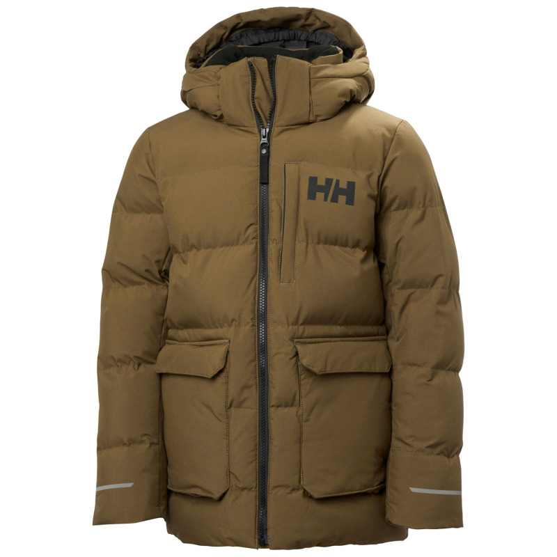 Helly Hansen Nord Puffy, parka, junior, zelená