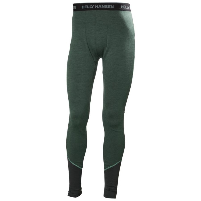 Helly Hansen Lifa Merino Midweight Pant, hardshell kalhoty, pánské, tmavě zelená