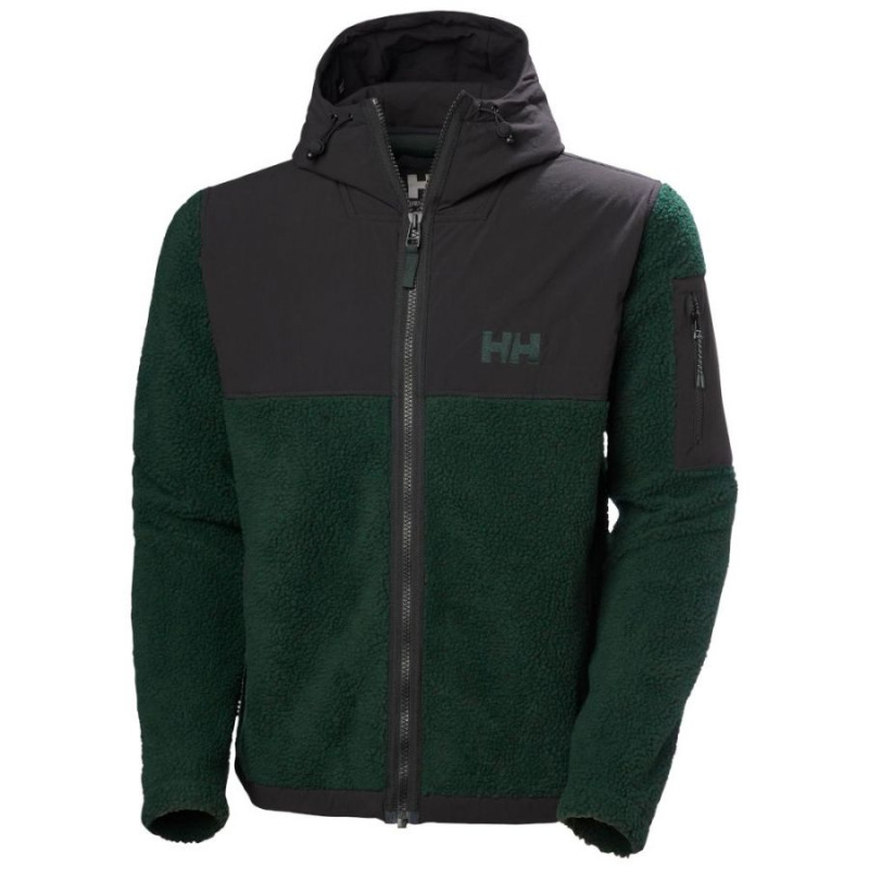 Helly Hansen Patrol Pile, fleecová bunda, pánská, tmavě zelená