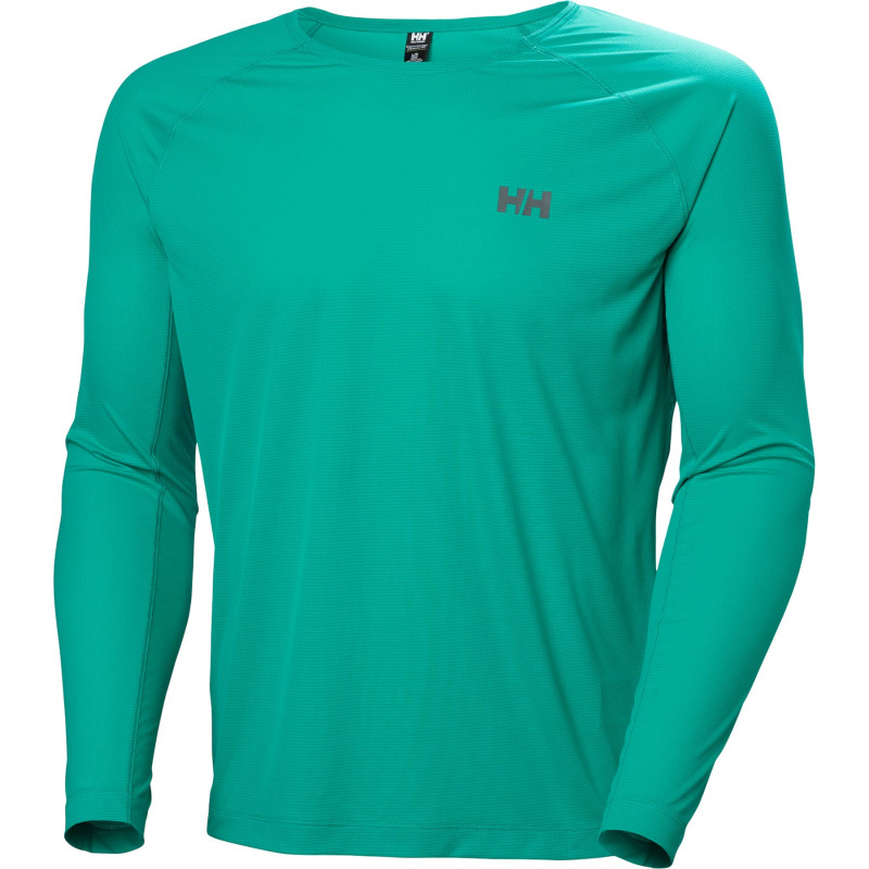 Helly Hansen Trail LS tričko, pánská, zelená
