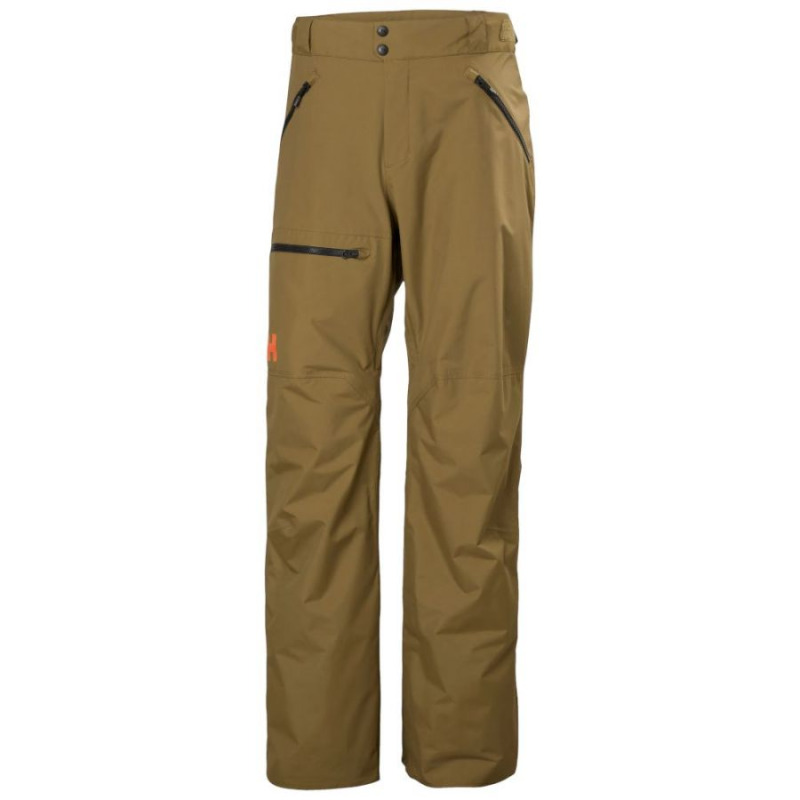 Helly Hansen Sogn Cargo, lyžařské kalhoty, pánské, hnědá