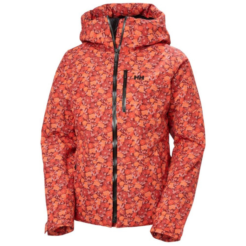 Helly Hansen Valdisere 3.0, lyžařská bunda, dámská, červená