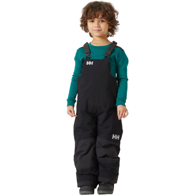 Helly Hansen Rider 2 Ins Bib, lyžařské kalhoty, junior, černá