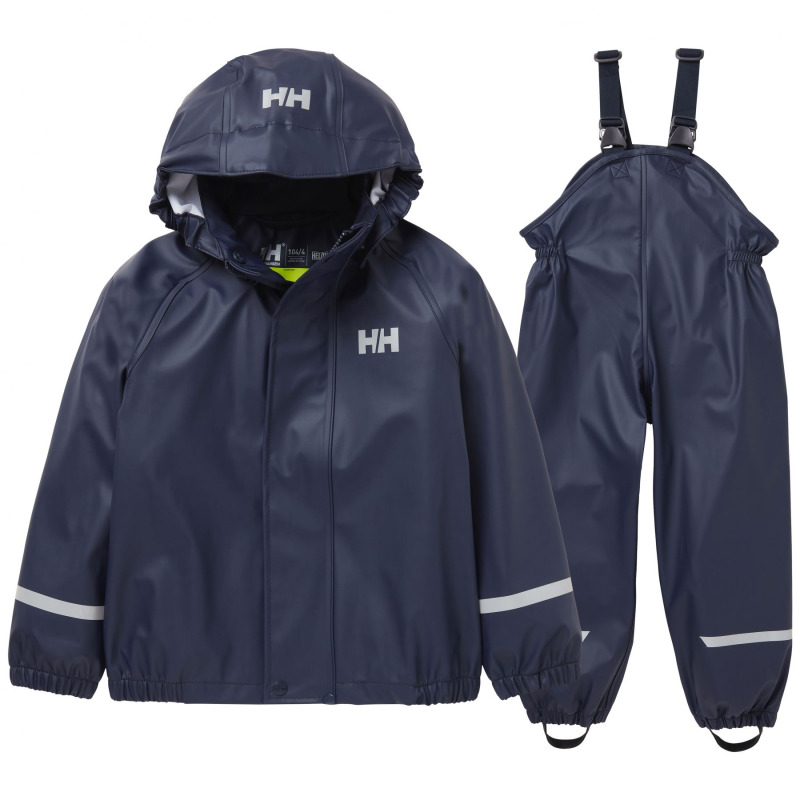 Helly Hansen Bergen 2.0 PU, nepromokavá souprava, junior, navy