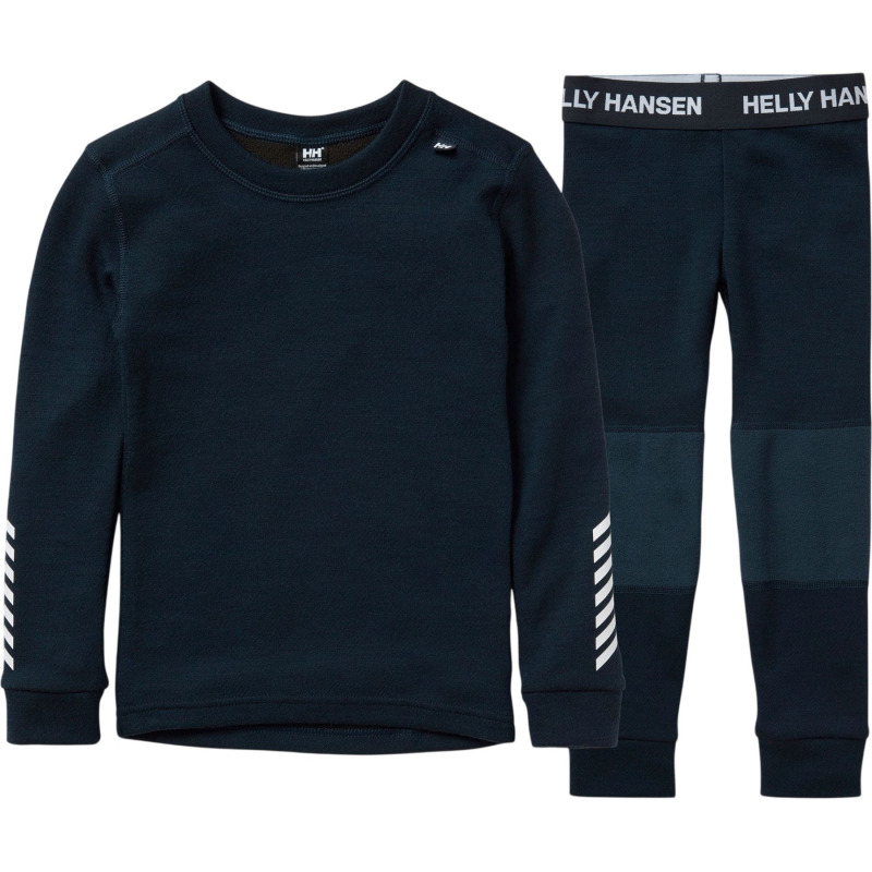 Helly Hansen K Lifa Merino, souprava, junior, navy