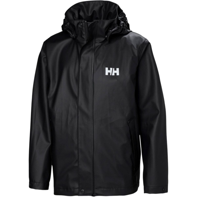 Helly Hansen Moss, nepromokavá bunda, junior, černá