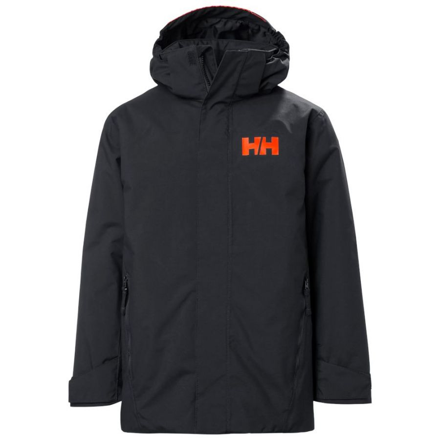 Helly Hansen Level, lyžařská bunda, junior, černá