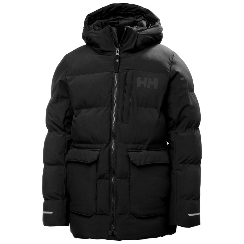 Helly Hansen Nord Puffy, bunda, junior, černá