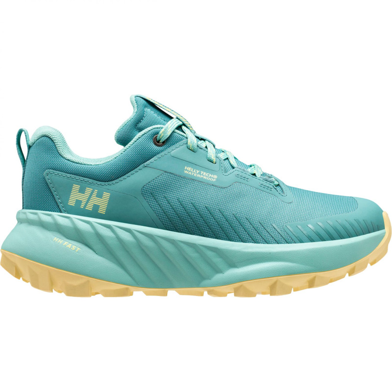 Helly Hansen W Awe Hiker HT, turistické boty, dámské, dark mint/yellow pear