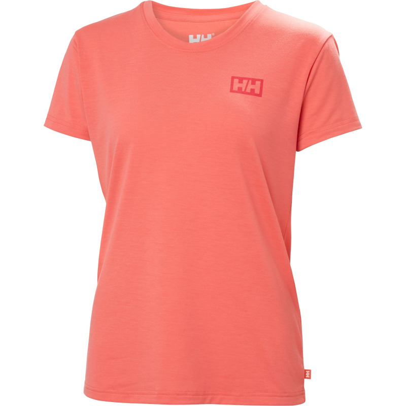 Helly Hansen W Skog Graphic Tee, dámské, růžová
