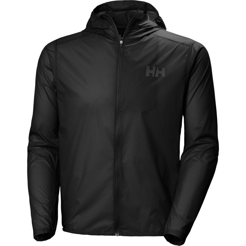 Helly Hansen Trail Windbreaker, bunda, pánská, černá