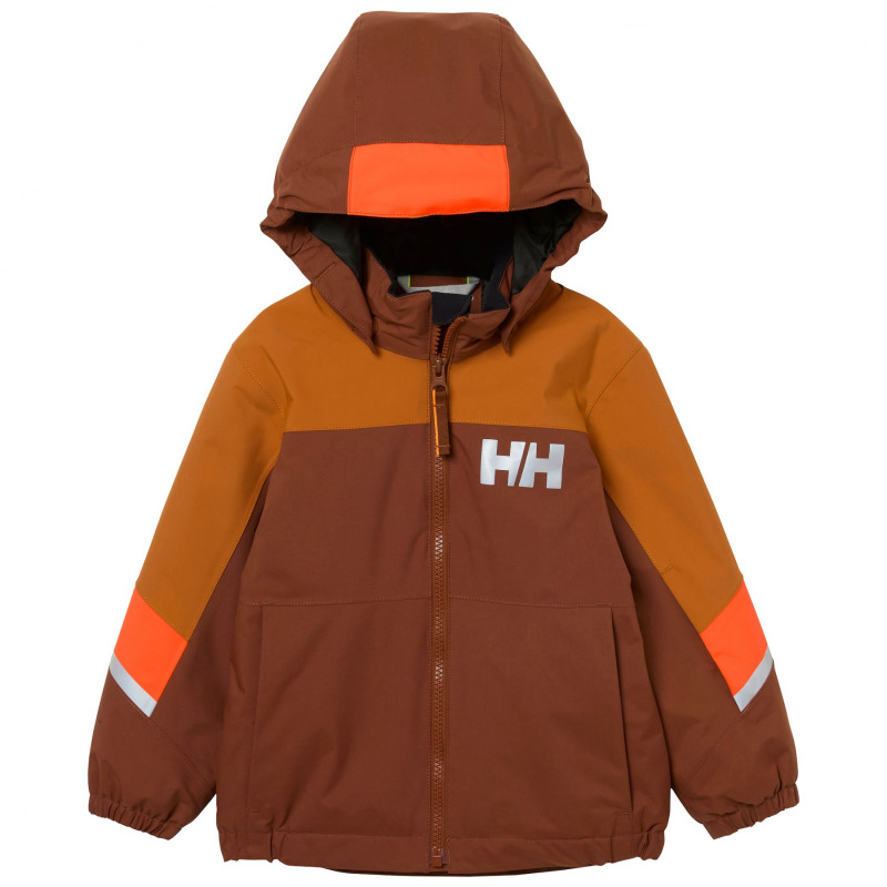 Helly Hansen Rider, lyžařská bunda, pro děti, hnědá