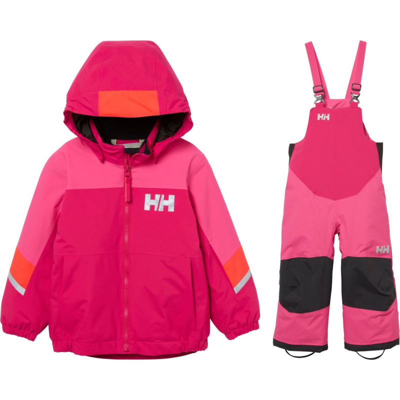 Helly Hansen Rider Lyžařská sada, děti, růžová