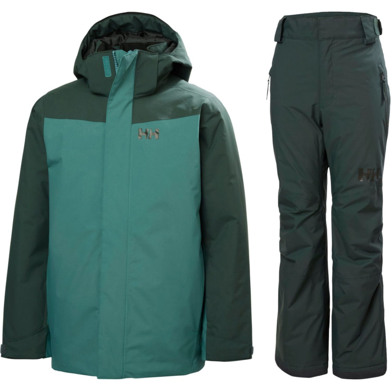 Helly Hansen Orionpeak Lyžařská sada, děti, zelená