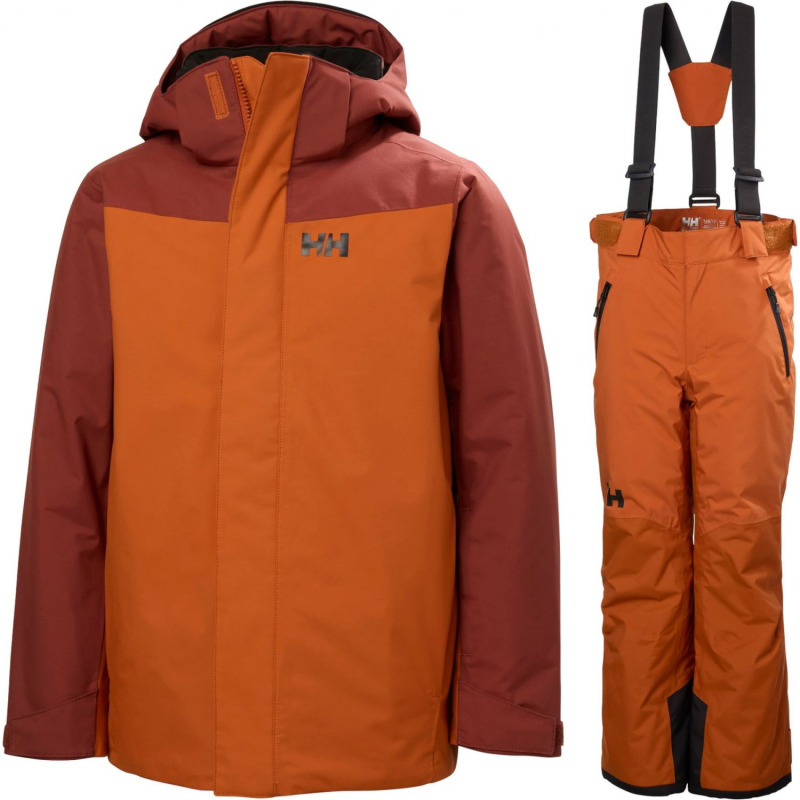 Helly Hansen Orionpeak Lyžařská sada, děti, hnědá