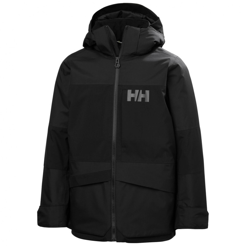 Helly Hansen Summit 2.0, lyžařská bunda, junior, černá