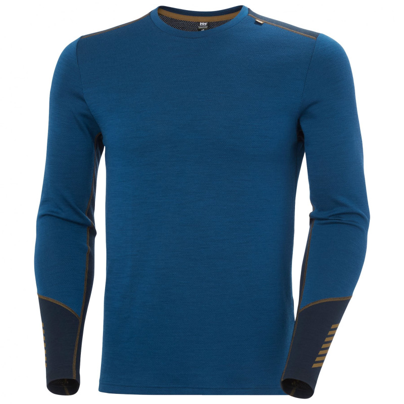 Helly Hansen Lifa Merino Midweight Crew, pánské, modré