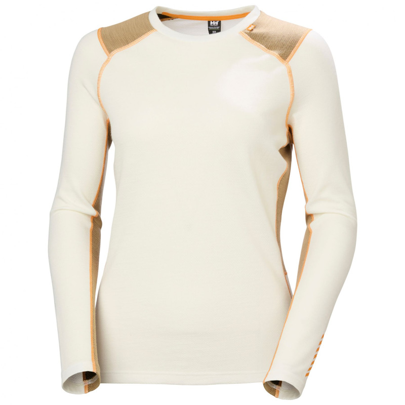 Helly Hansen Lifa Merino Midweight Crew, dámské, bílá