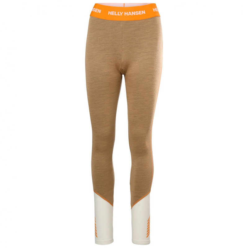 Helly Hansen Lifa Merino Midweight kalhoty, dámské, hnědé