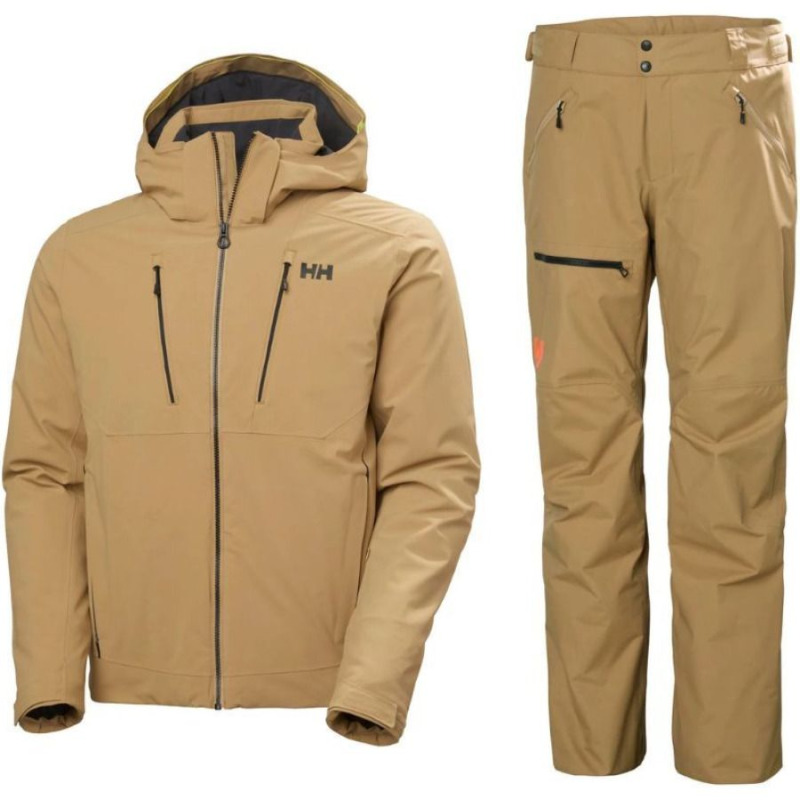 Helly Hansen Alpha 4.0 Lyžařská sada, pánská, béžová
