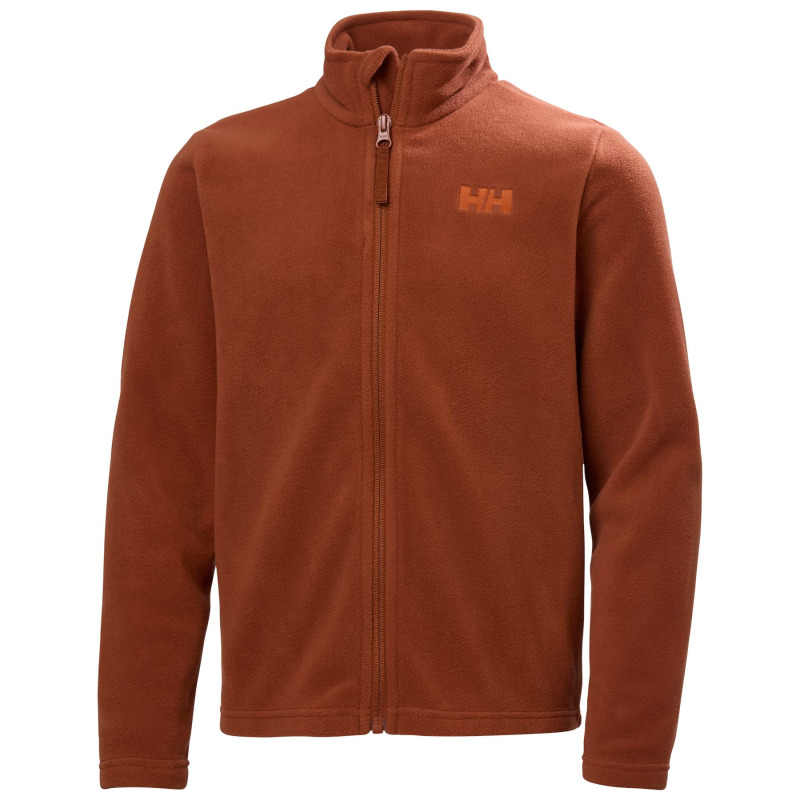 Helly Hansen Daybreaker, fleece bunda, junior, hnědá
