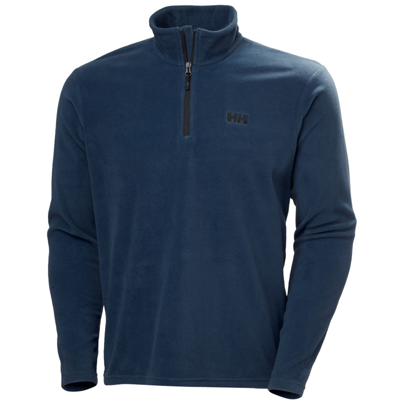 Helly Hansen Daybreaker 1/2 zip, fleece mikina, pánské, modrá