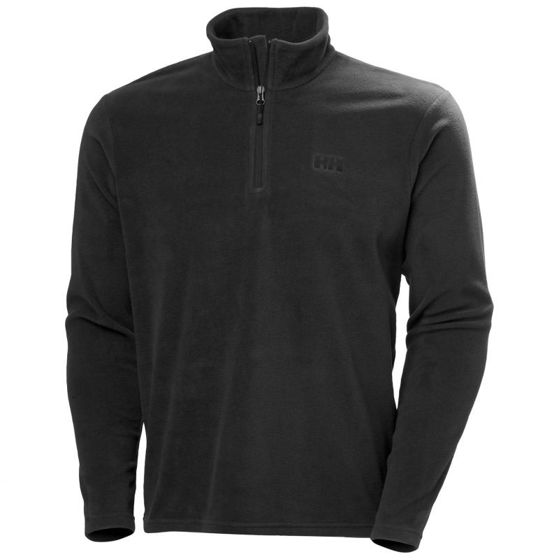Helly Hansen Daybreaker 1/2 Zip, fleecová mikina, pánské, černá