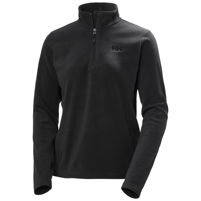 Helly Hansen Daybreaker 1/2 zip, fleecová mikina, dámská, černá