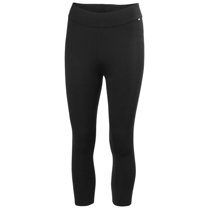 Helly Hansen Lifa Merino Knitevo 3/4 kalhoty, dámské, černé