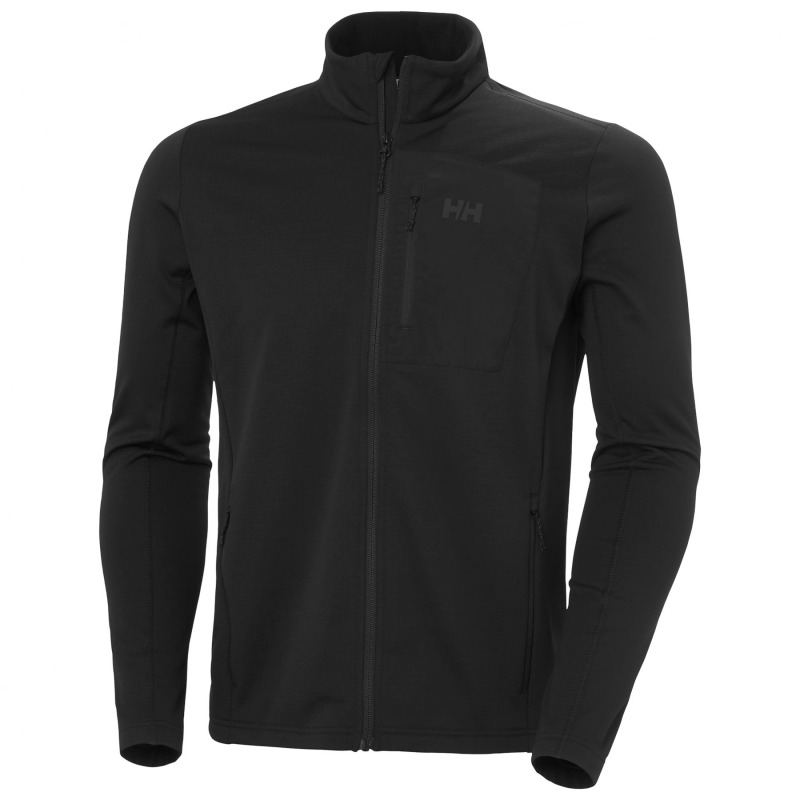 Helly Hansen Versalite, fleecová bunda, pánské, černá