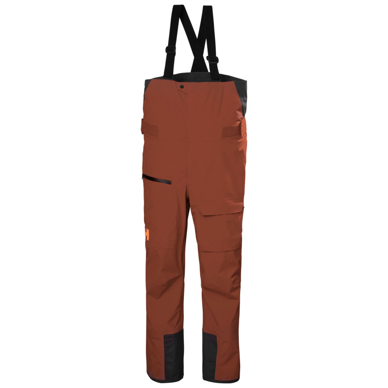 Helly Hansen Sogn Bib 2.0, pláštěnky, pánské, hnědá