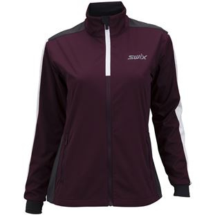 Swix Cross W bunda; dark aubergine