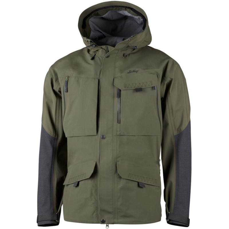 Lundhags Ocke Ms Jacket, pláštěnka, pánská, zelená/šedá
