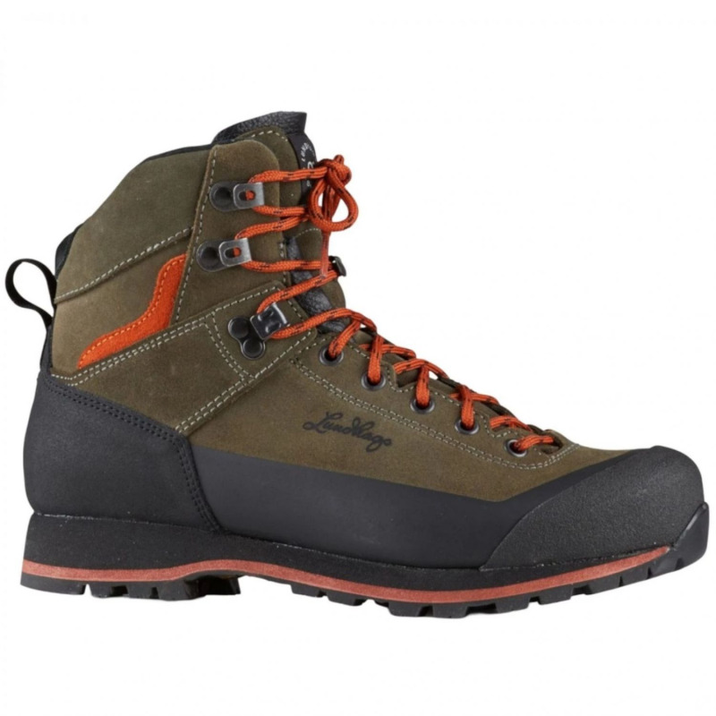 Lundhags Bjerg Mid, turistické boty, unisex, zelená