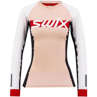 Swix Carbon RaceX W dlouhý rukáv peach whip; L