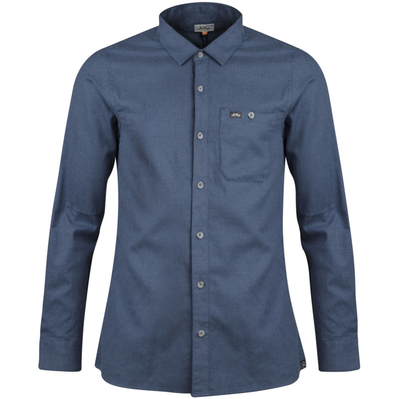 Lundhags Ekren Solid Ms LS Shirt, košile, pánská, modrá