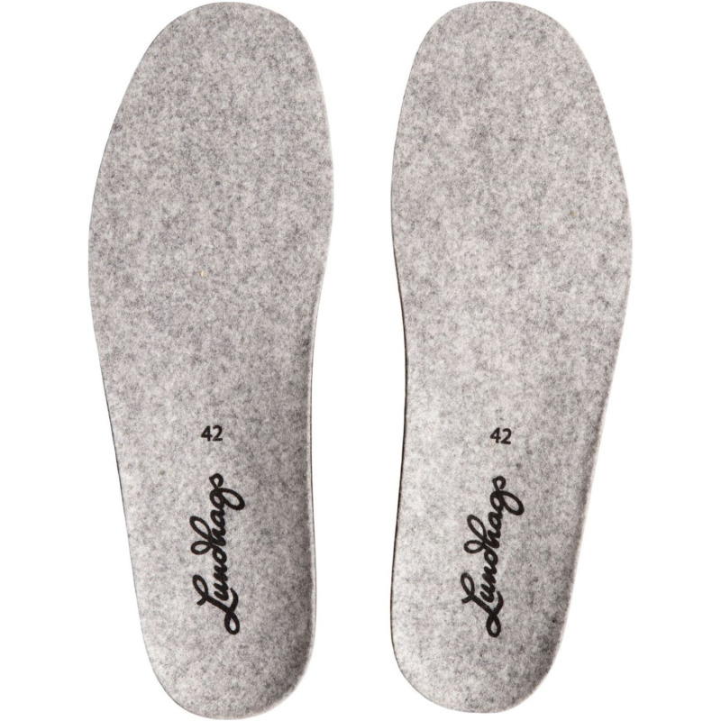 Lundhags Moen Wool Insole, vložky, šedá