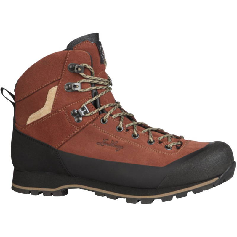 Lundhags Bjerg Mid, turistické boty, unisex, červená
