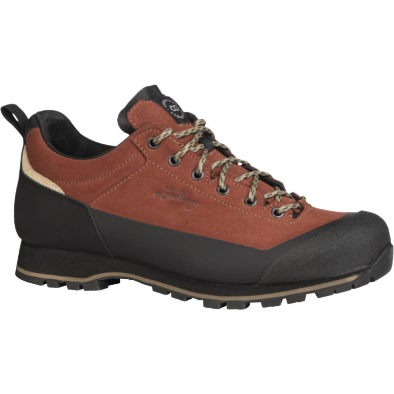 Lundhags Bjerg Low, turistické boty, unisex, červená